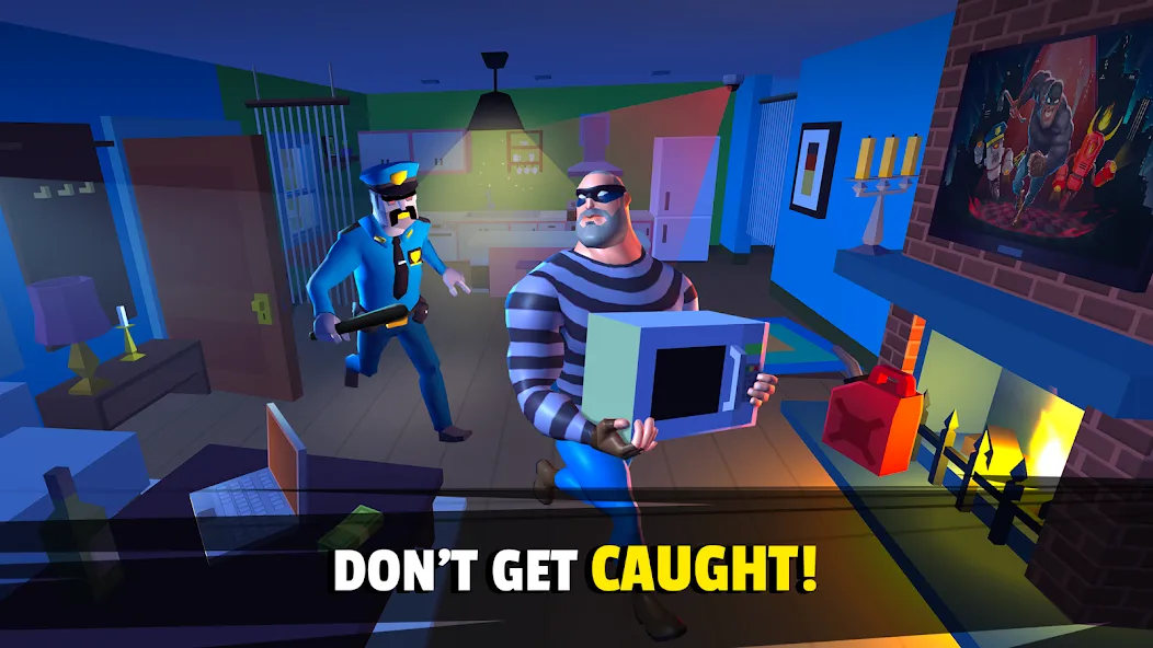Robbery Madness 2:Stealth game [MOD: безлимитные деньги и патроны] Screenshot 4