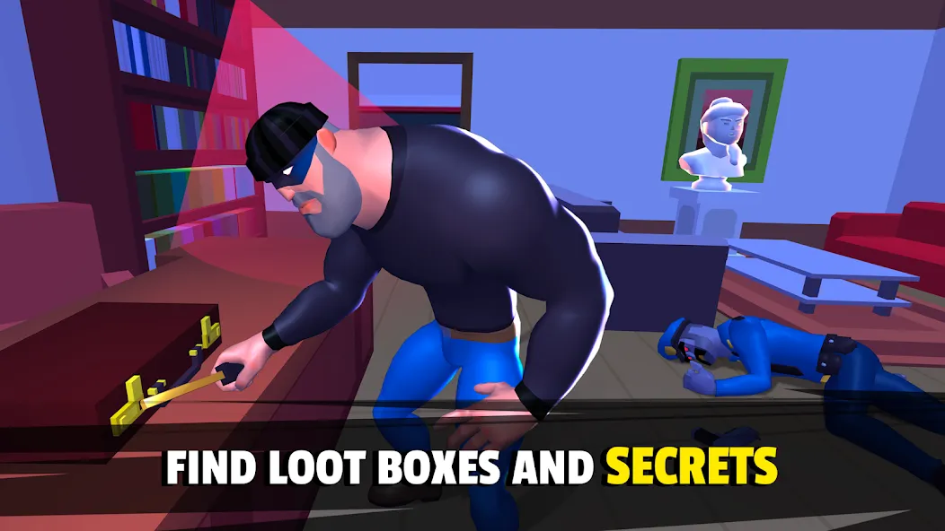 Robbery Madness 2:Stealth game [MOD: безлимитные деньги и патроны] Screenshot 5