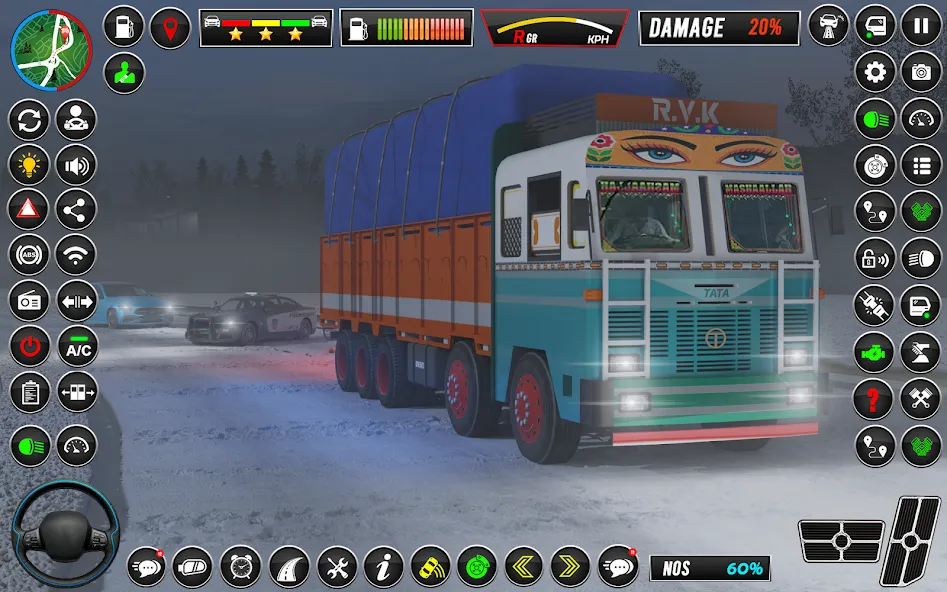 Indian Truck Game 3d Truck sim [MOD: безлимитные деньги и открыты все грузовики] Screenshot 1