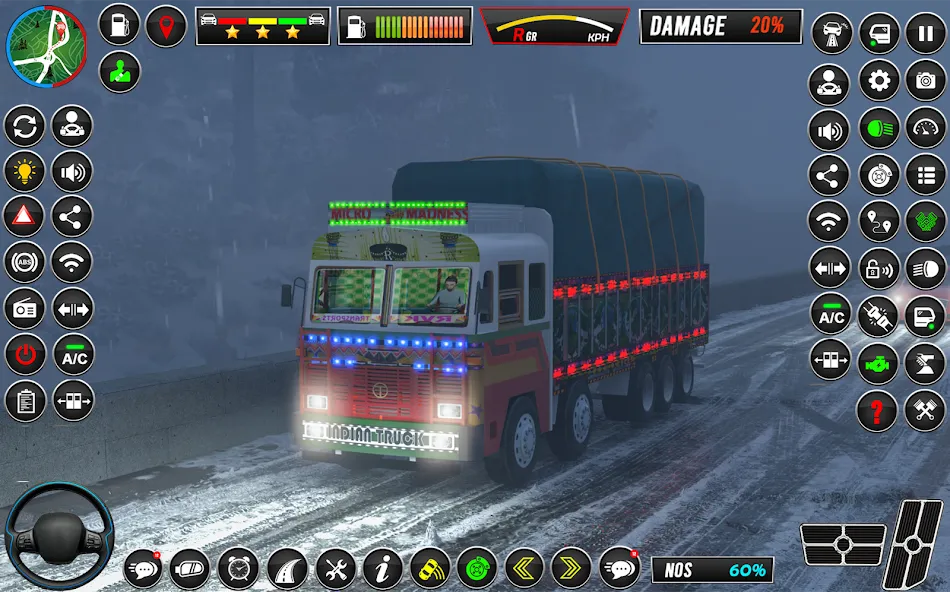 Indian Truck Game 3d Truck sim [MOD: безлимитные деньги и открыты все грузовики] Screenshot 2