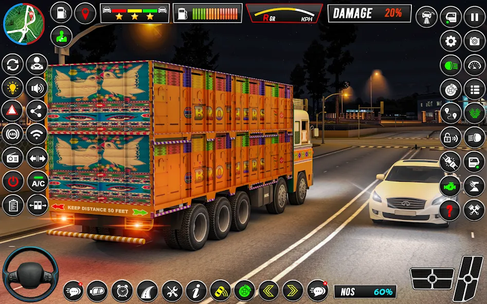 Indian Truck Game 3d Truck sim [MOD: безлимитные деньги и открыты все грузовики] Screenshot 4