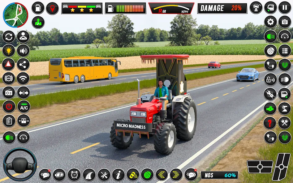 Indian Tractor Games Simulator [MOD: безлимитные деньги и топливо] Screenshot 5
