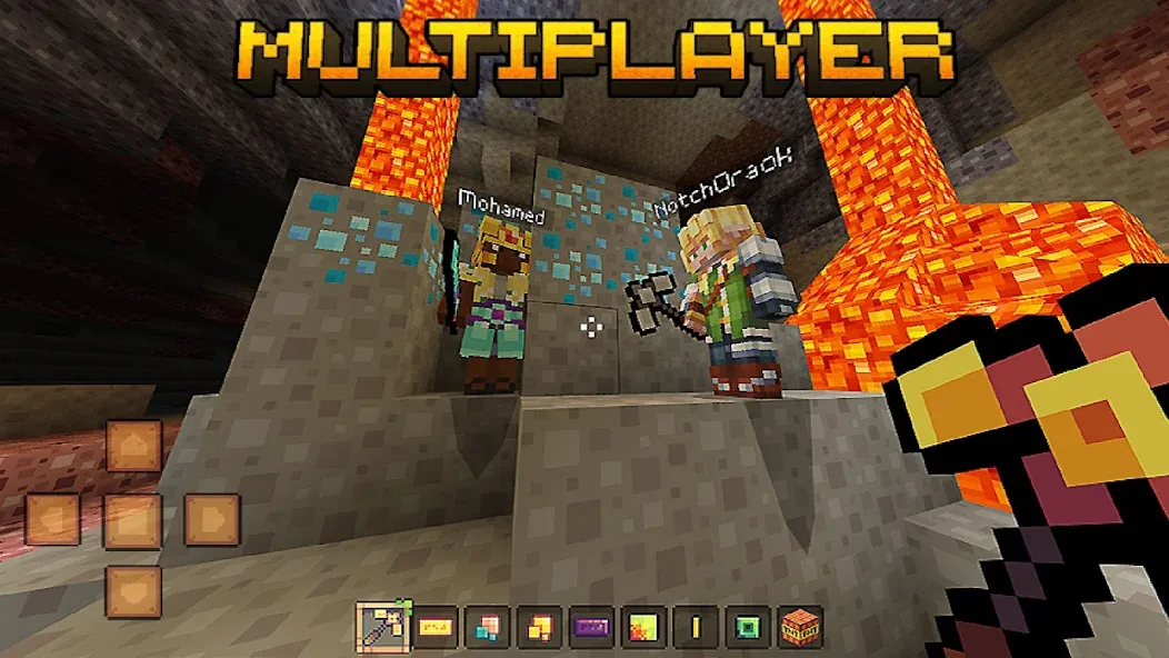 Crafting and Building [MOD: бесконечные ресурсы и открытые возможности] Screenshot 3