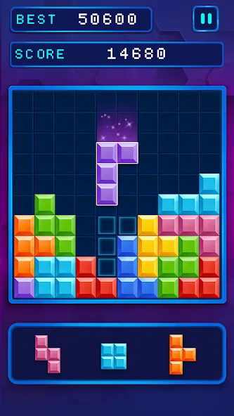 Block Puzzle: Popular Game [MOD: безлимитные подсказки и бонусы] Screenshot 2