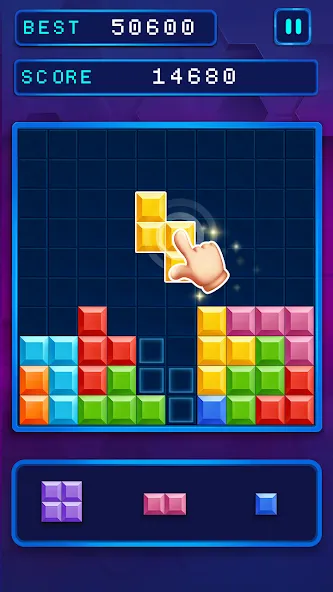Block Puzzle: Popular Game [MOD: безлимитные подсказки и бонусы] Screenshot 4