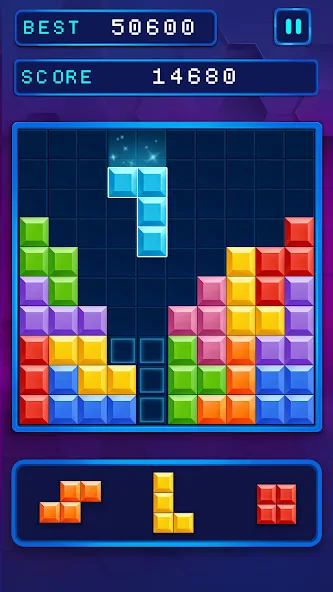 Block Puzzle: Popular Game [MOD: безлимитные подсказки и бонусы] Screenshot 5