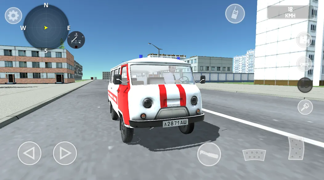 SovietCar: Simulator [MOD: безлимитные деньги и топливо] Screenshot 1
