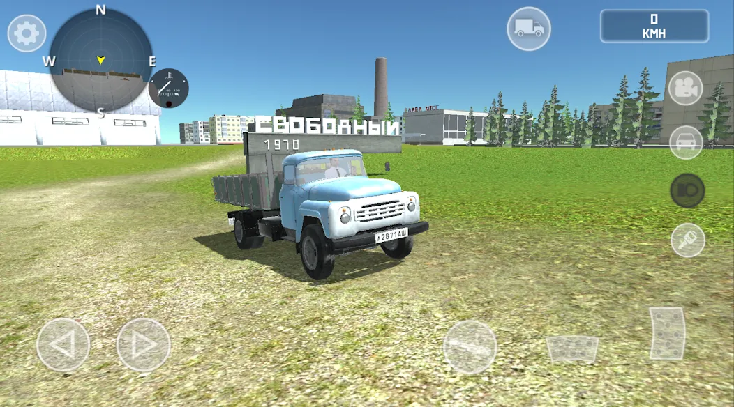 SovietCar: Simulator [MOD: безлимитные деньги и топливо] Screenshot 4