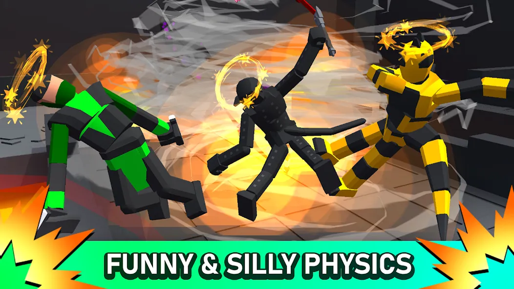 Smashgrounds.io: Ragdoll Arena [MOD: безлимитные деньги и оружие] Screenshot 2