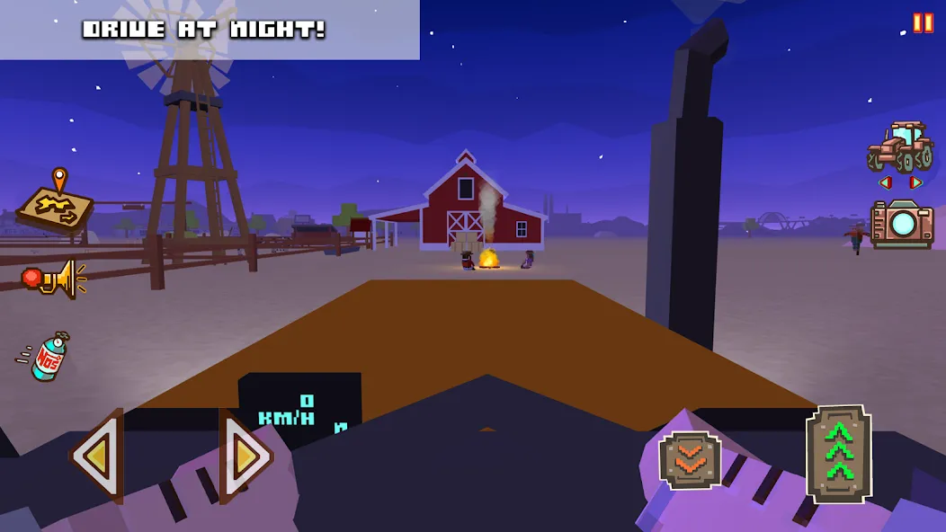 Blocky Farm Racing &amp; Simulator [MOD: безлимитные деньги и топливо] Screenshot 5
