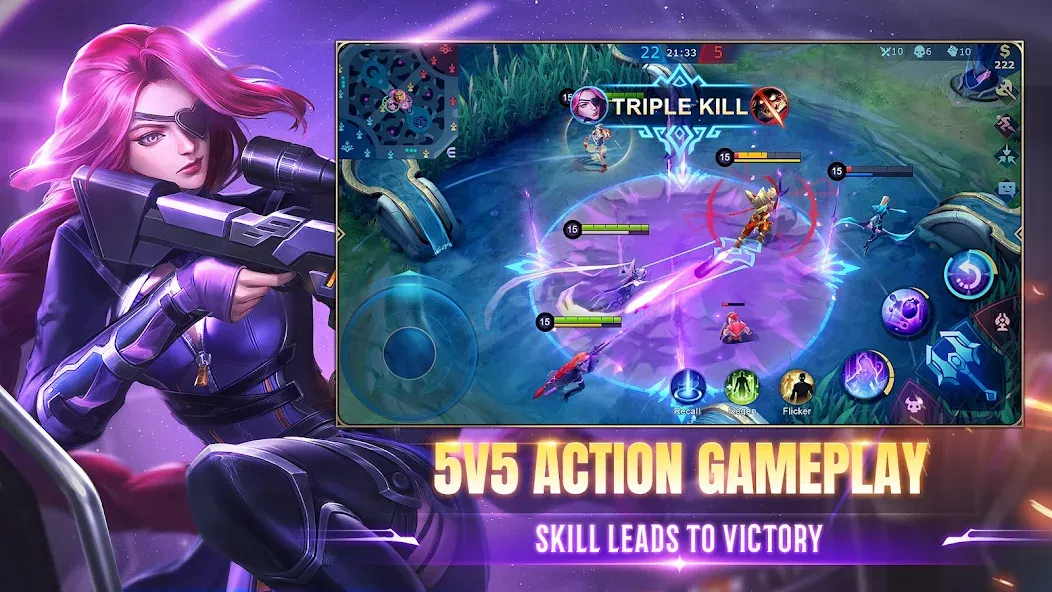 Mobile Legends: Bang Bang [MOD: бесплатные скины и алмазы] Screenshot 1