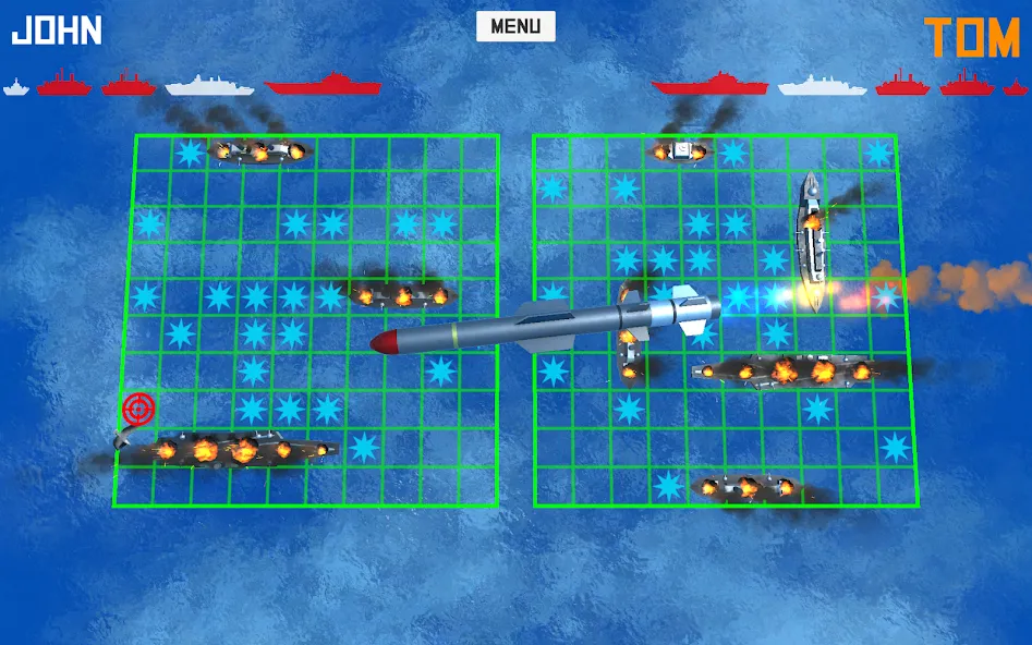 Ship Sea Battle Ultra [MOD: безлимитные монеты и все корабли открыты] Screenshot 2