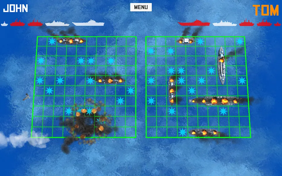 Ship Sea Battle Ultra [MOD: безлимитные монеты и все корабли открыты] Screenshot 3