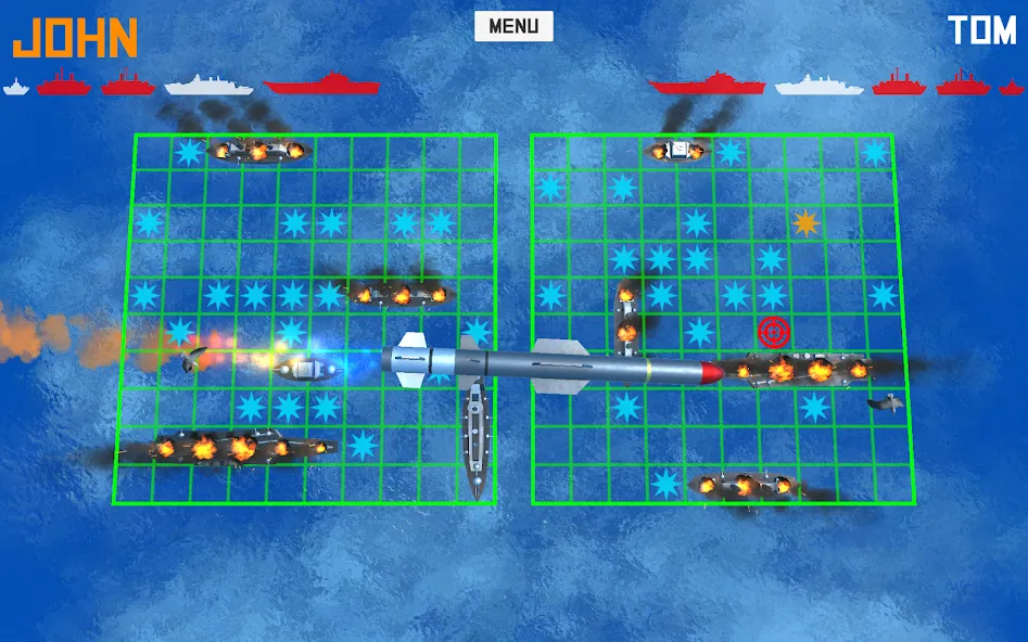 Ship Sea Battle Ultra [MOD: безлимитные монеты и все корабли открыты] Screenshot 5
