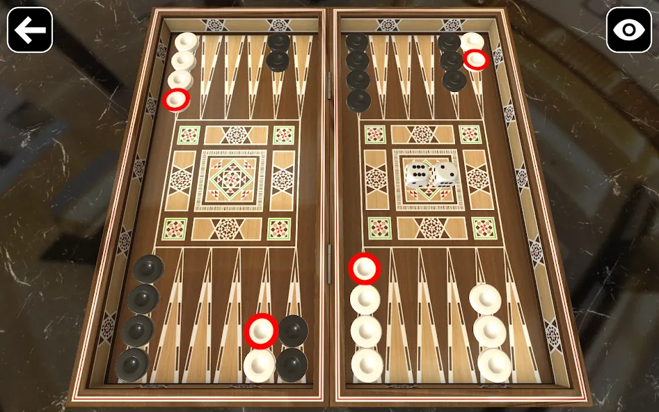 Original Backgammon [MOD: без рекламы и все функции открыты] Screenshot 1