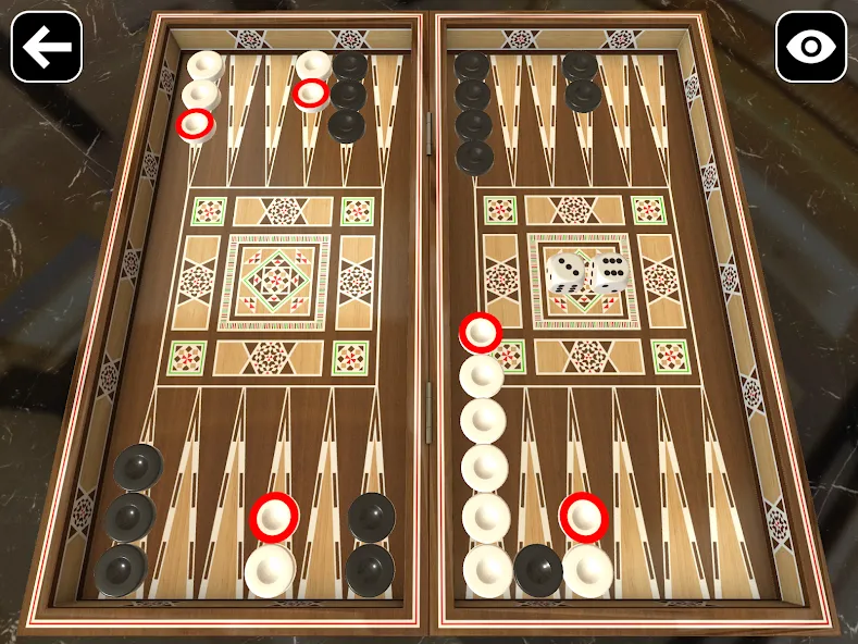 Original Backgammon [MOD: без рекламы и все функции открыты] Screenshot 5