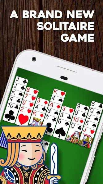 Crown Solitaire: Card Game [MOD: безлимитные подсказки и отмена ходов] Screenshot 1