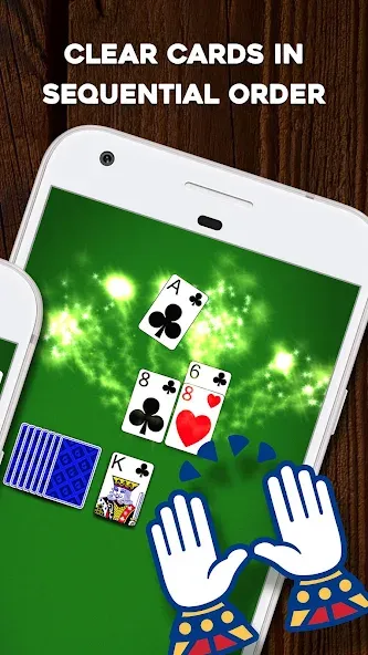 Crown Solitaire: Card Game [MOD: безлимитные подсказки и отмена ходов] Screenshot 2