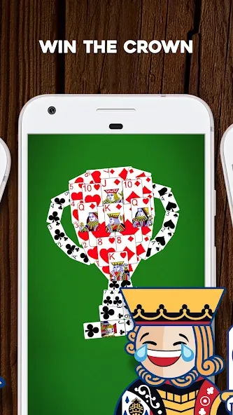 Crown Solitaire: Card Game [MOD: безлимитные подсказки и отмена ходов] Screenshot 3