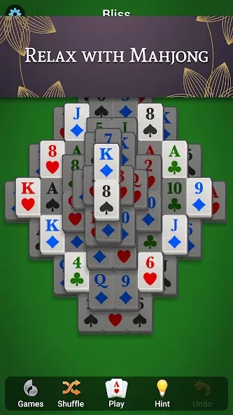 Mahjong Solitaire [MOD: без рекламы и все уровни открыты] Screenshot 1