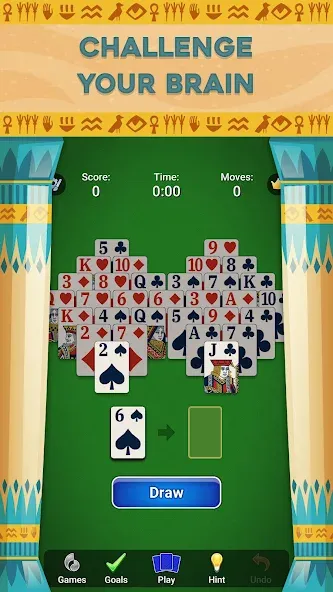 Pyramid Solitaire - Card Games [MOD: без рекламы и бесконечные подсказки] Screenshot 5