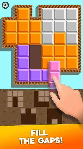 Block Puzzle Cats [MOD: безлимитные подсказки и убрана реклама] Screenshot 2