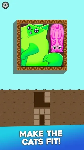 Block Puzzle Cats [MOD: безлимитные подсказки и убрана реклама] Screenshot 3