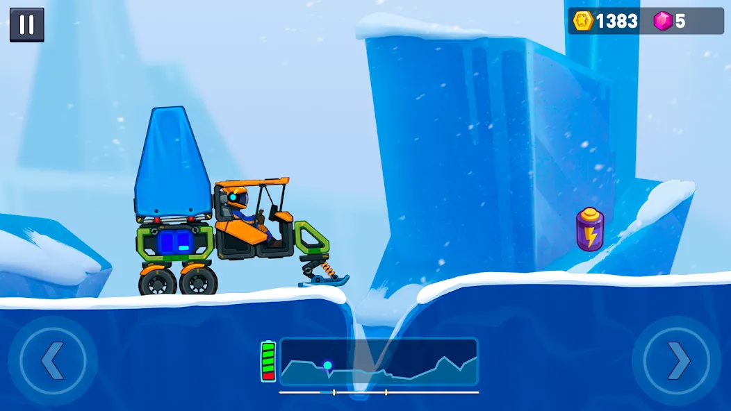 Rovercraft 2: Race a space car [MOD: безлимитные деньги и топливо] Screenshot 4