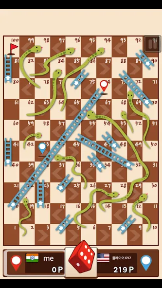 Snakes &amp; Ladders King [MOD: безлимитные монеты и все режимы открыты] Screenshot 4