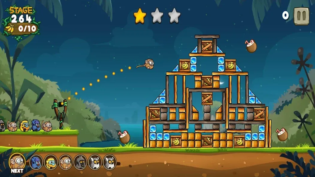 Catapult Quest [MOD: безлимитные монеты и открыты уровни] Screenshot 1