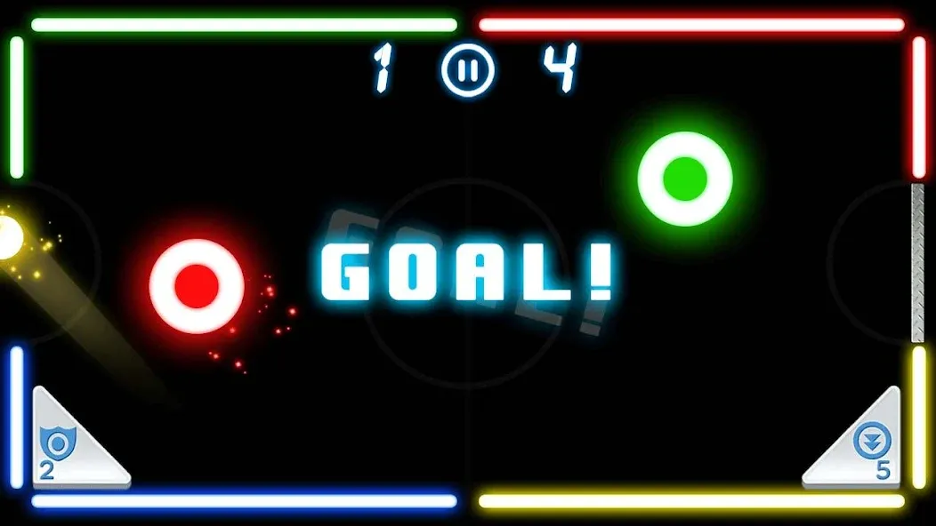 Air Hockey Challenge [MOD: безлимитные шайбы и усиленная клюшка] Screenshot 2