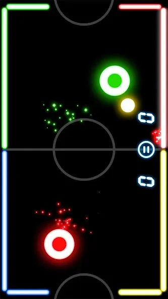 Air Hockey Challenge [MOD: безлимитные шайбы и усиленная клюшка] Screenshot 4
