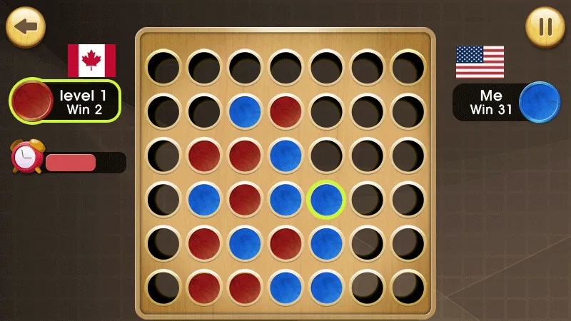 4 in a row king [MOD: безлимитные ходы и победы] Screenshot 3