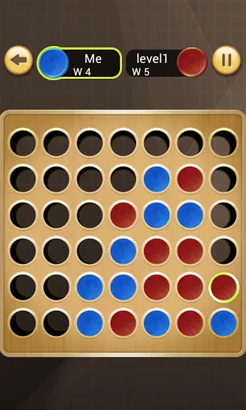 4 in a row king [MOD: безлимитные ходы и победы] Screenshot 4