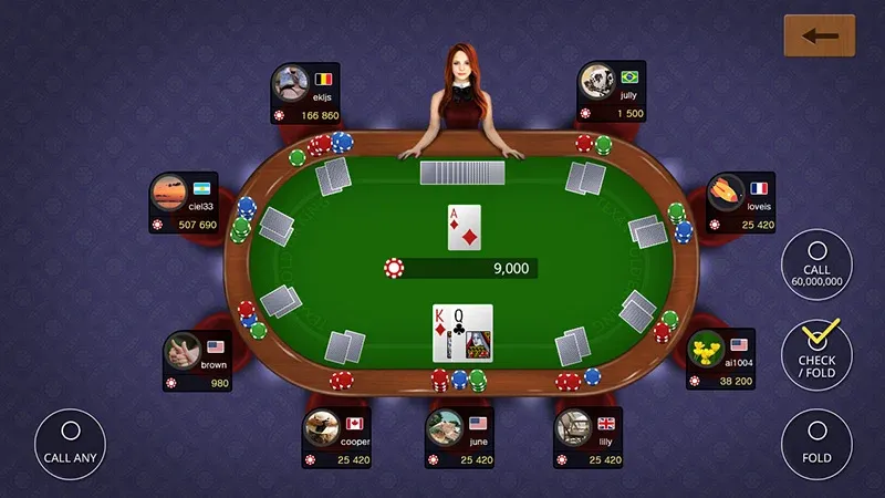 Texas holdem poker king [MOD: безлимитные фишки и все функции открыты] Screenshot 3