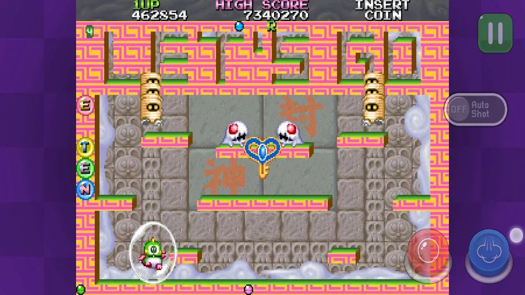 Bubble Bobble 2 classic [MOD: бесконечные жизни и бонусы] Screenshot 5