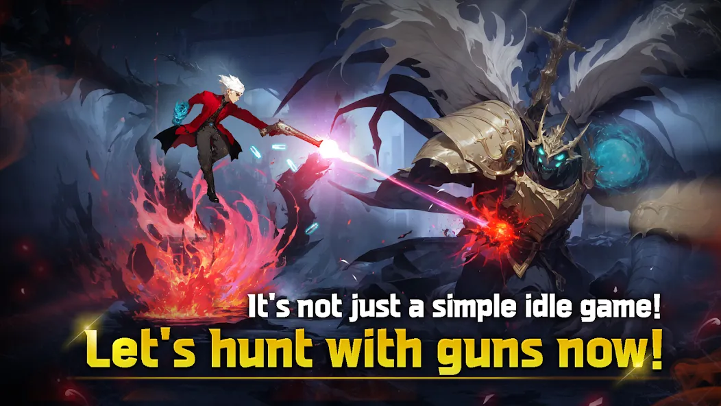 Devil Hunter Idle [MOD: безлимитные деньги и оружие] Screenshot 1