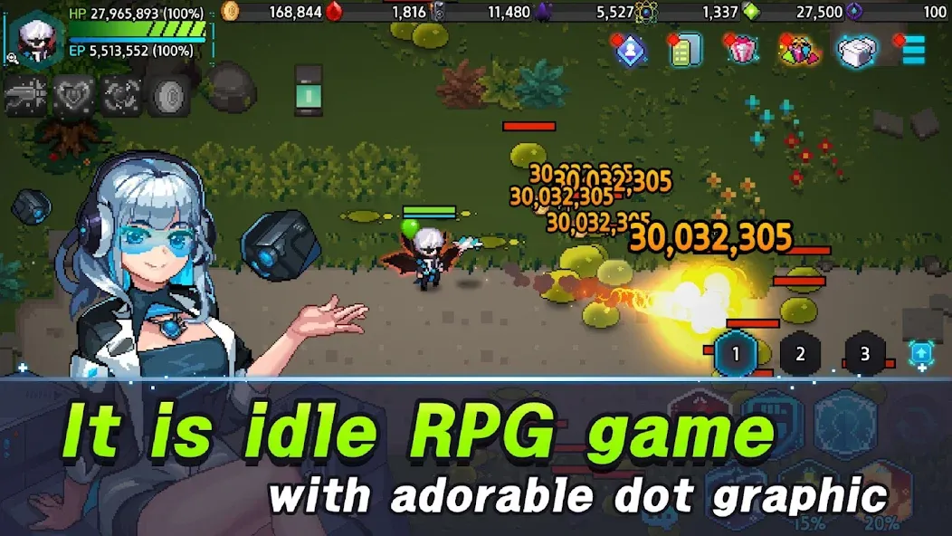Psychic Idle [MOD: безлимитная энергия и быстрый прогресс] Screenshot 1