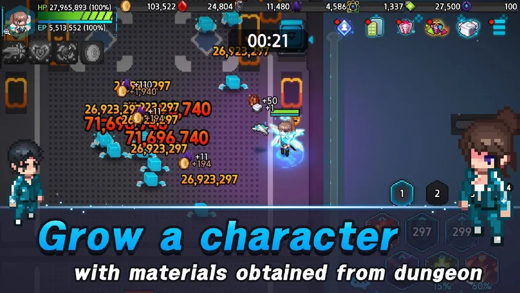 Psychic Idle [MOD: безлимитная энергия и быстрый прогресс] Screenshot 2