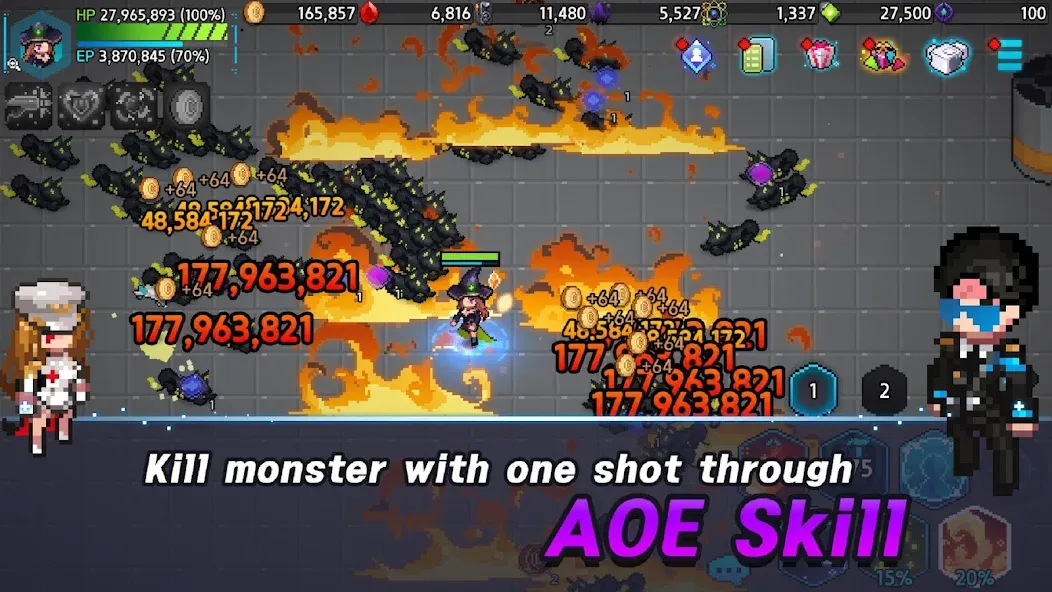Psychic Idle [MOD: безлимитная энергия и быстрый прогресс] Screenshot 5