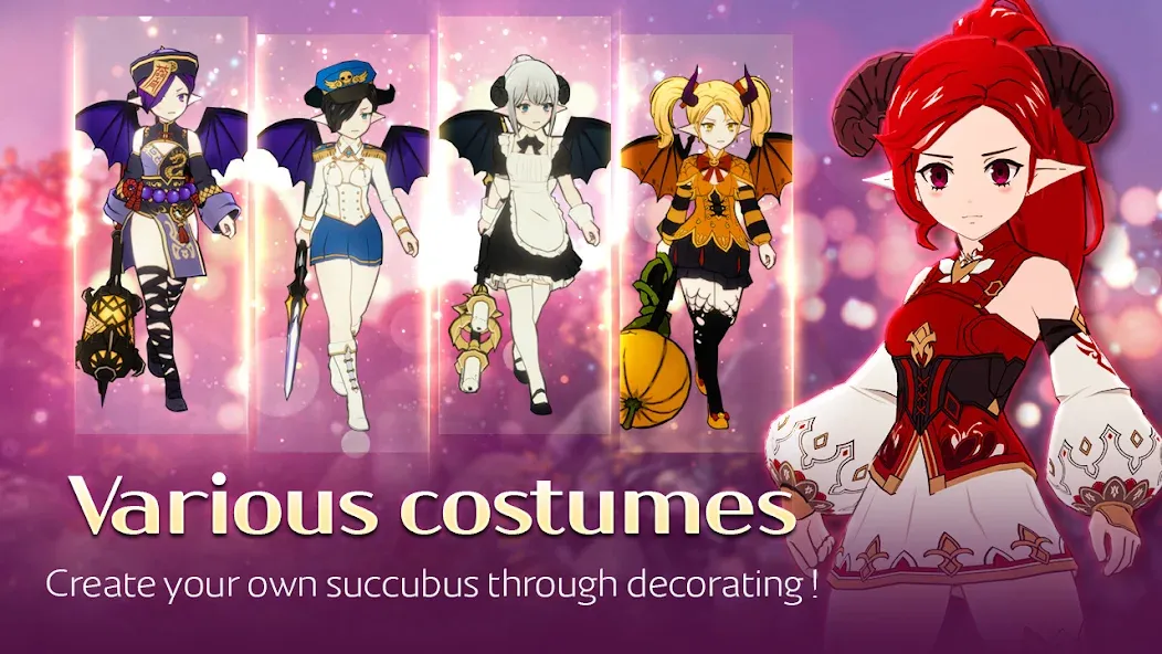 Succubus Idle [MOD: безлимитные деньги и усиленные героини] Screenshot 5