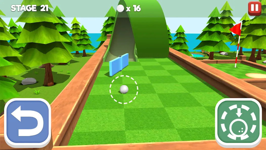 Putting Golf King [MOD: безлимитные мячи и открыты все уровни] Screenshot 2