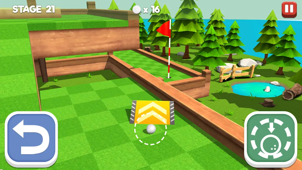 Putting Golf King [MOD: безлимитные мячи и открыты все уровни] Screenshot 3