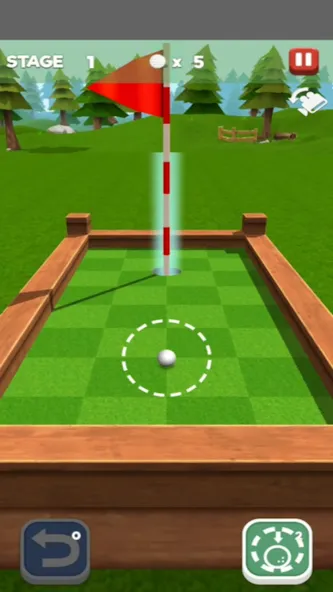 Putting Golf King [MOD: безлимитные мячи и открыты все уровни] Screenshot 4