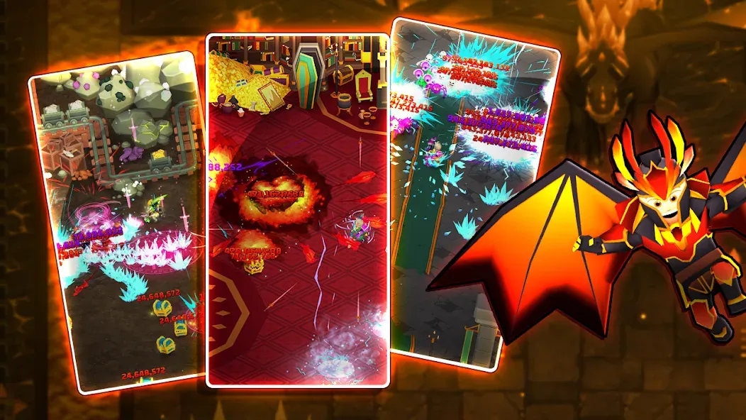 Super Arrow AFK: Skill Combos [MOD: безлимитные деньги и усиленные навыки] Screenshot 2