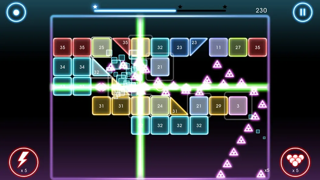 Bricks Breaker Quest [MOD: безлимитные жизни и монеты] Screenshot 3