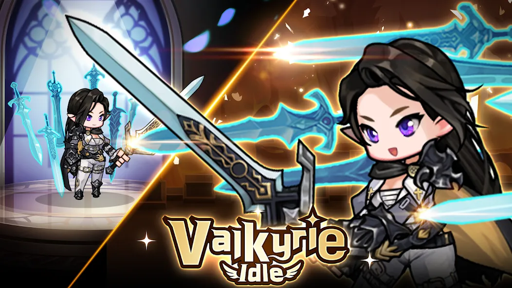 Valkyrie Idle [MOD: безлимитные ресурсы и усиленные герои] Screenshot 2