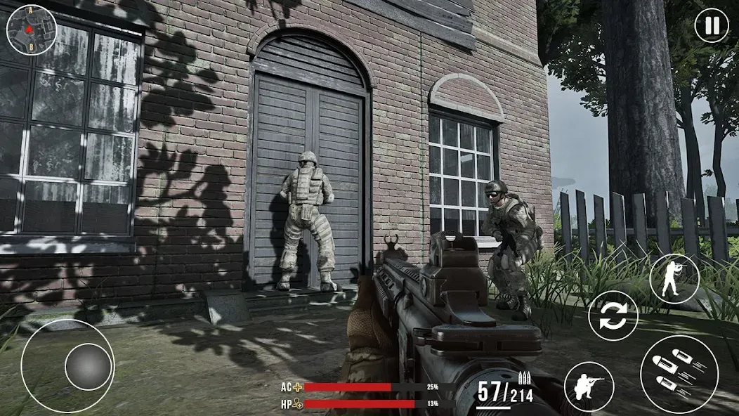 Modern Commando Warfare Combat [MOD: безлимитные боеприпасы и оружие] Screenshot 1