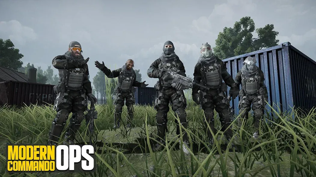 Modern Commando Warfare Combat [MOD: безлимитные боеприпасы и оружие] Screenshot 3