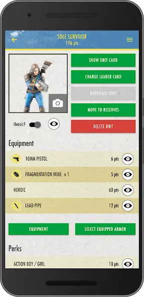 Fallout: Wasteland Warfare [MOD: безлимитные ресурсы и усиленные персонажи] Screenshot 1